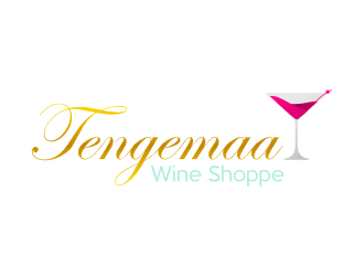 Tengemaa Wine Shoppe logo design by sulaiman