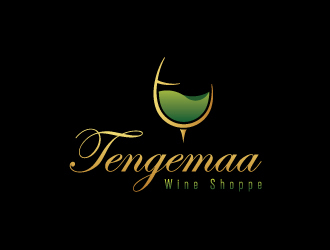 Tengemaa Wine Shoppe logo design by dgawand