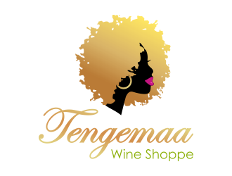 Tengemaa Wine Shoppe logo design by ValleN ™