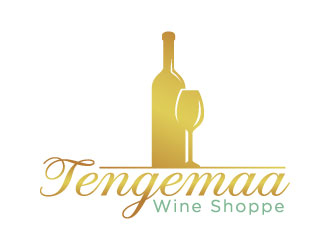 Tengemaa Wine Shoppe logo design by Webphixo