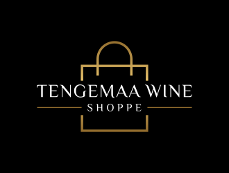 Tengemaa Wine Shoppe logo design by Galfine