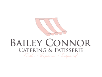 Bailey Connor Catering & Patisserie logo design by yippiyproject