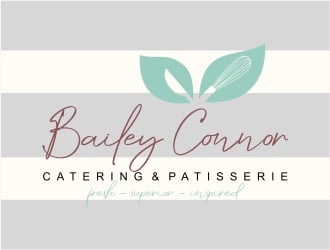 Bailey Connor Catering & Patisserie logo design by Alfatih05