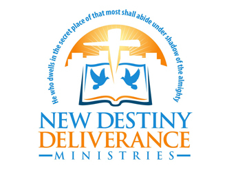 New Destiny Deliverance Ministries logo design by DreamLogoDesign