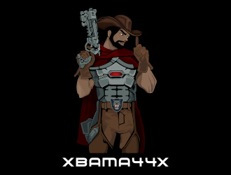 xBama44x logo design by Danny19