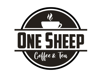 One Sheep Coffee & Tea logo design by MarkindDesign