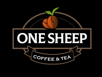 One Sheep Coffee & Tea logo design by kunejo