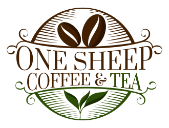 One Sheep Coffee & Tea logo design by rgb1