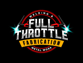 Full Throttle Fabrication  logo design by daywalker