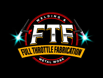 Full Throttle Fabrication  logo design by daywalker