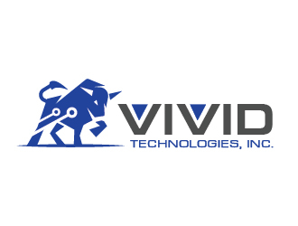 Vivid Technologies, Inc. logo design by il-in