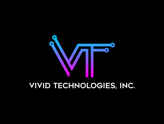 Vivid Technologies, Inc. logo design by ekitessar