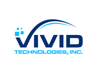 Vivid Technologies, Inc. logo design by GassPoll
