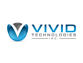 Vivid Technologies, Inc. logo design by akilis13