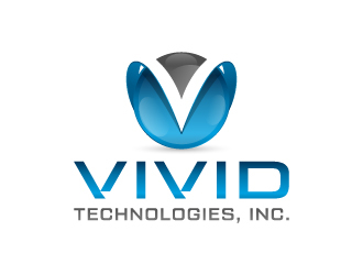 Vivid Technologies, Inc. logo design by akilis13