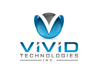 Vivid Technologies, Inc. logo design by akilis13