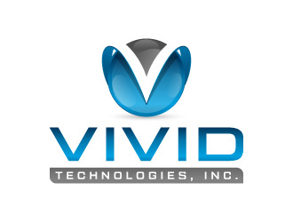 Vivid Technologies, Inc. logo design by akilis13