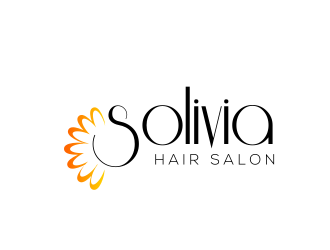 Solivia Salon Spaces logo design by Rossee