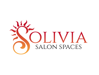 Solivia Salon Spaces logo design by jaize