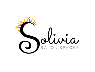 Solivia Salon Spaces logo design by axel182