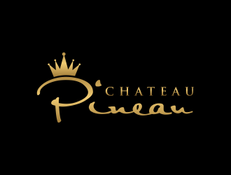 Chateau Pineau logo design by menanagan