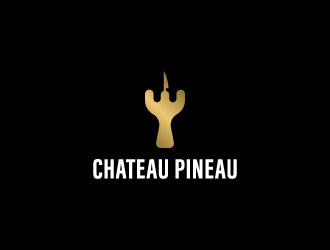 Chateau Pineau logo design by CreativeKiller