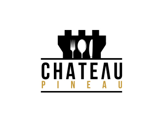 Chateau Pineau logo design by MarkindDesign