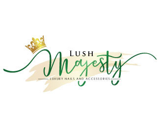 Lush Majesty LLC logo design by REDCROW