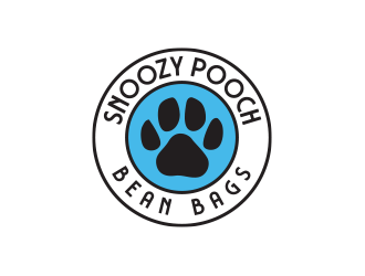 Snoozy Pooch Bean Bags logo design by yippiyproject