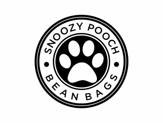 Snoozy Pooch Bean Bags logo design by afra_art