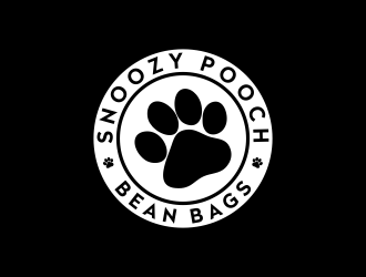 Snoozy Pooch Bean Bags logo design by RIANW