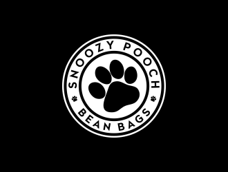 Snoozy Pooch Bean Bags logo design by RIANW