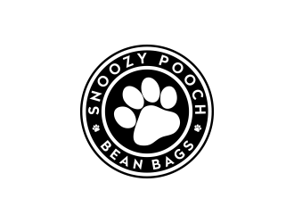 Snoozy Pooch Bean Bags logo design by RIANW