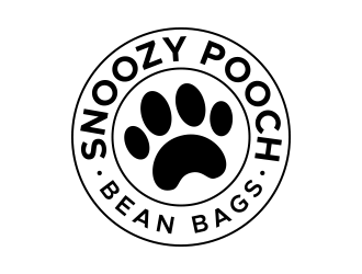 Snoozy Pooch Bean Bags logo design by lexipej