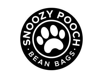 Snoozy Pooch Bean Bags logo design by lexipej