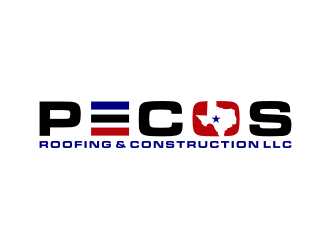 Pecos Roofing & Construction LLC logo design by asyqh