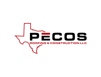 Pecos Roofing & Construction LLC logo design by asyqh