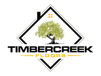 Timbercreek Floors logo design by GassPoll