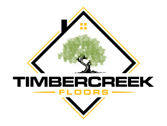 Timbercreek Floors logo design by GassPoll