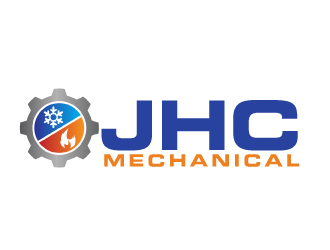 JHC Mechanical logo design by AamirKhan