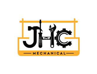 JHC Mechanical logo design by dgawand