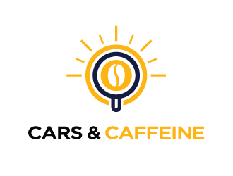 Cars & Caffeine logo design by Sandip