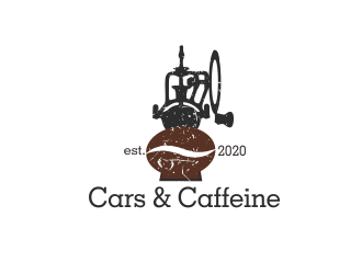 Cars & Caffeine logo design by Greenlight