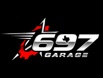 697 GARAGE logo design by Coolwanz