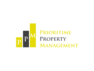 Prioritime Property Management logo design by asyqh