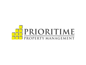 Prioritime Property Management logo design by alby