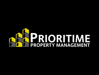 Prioritime Property Management logo design by pakNton