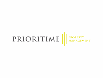 Prioritime Property Management logo design by menanagan