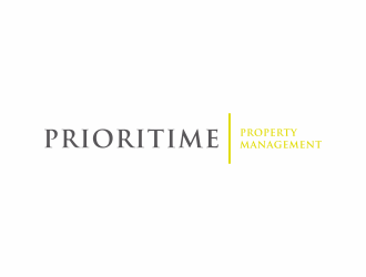 Prioritime Property Management logo design by menanagan