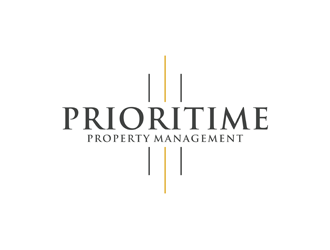 Prioritime Property Management logo design by alby